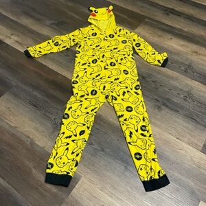 Pikachu Yellow Kids One Piece